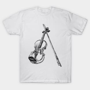 Violin Image T-Shirt